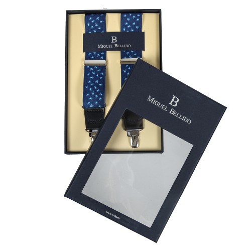 4001201 navy blue/light blue 91 Подтяжки Miguel Bellido