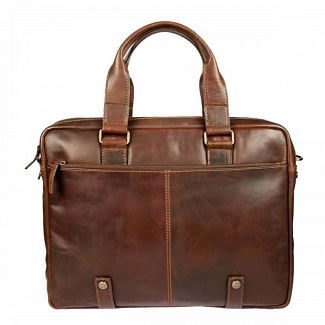 1221265 dark brown Бизнес-сумка Gianni Conti