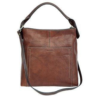933150 tan dark brown Женская сумка Gianni Conti