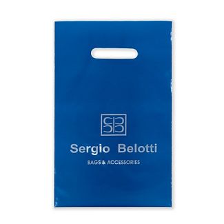 Подарочный пакет Sergio Belotti, артикул Подарочный пакет S синий Подарочный пакет S темно-синий Sergio Belotti